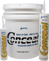 Conceal Textured Caulk in Various Sizes