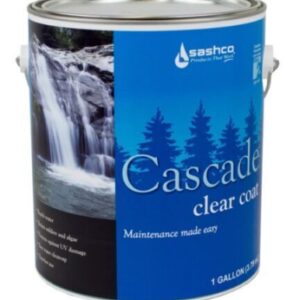 One gallon of Cascade Clear coat paint